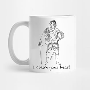 I claim you're heart Mug